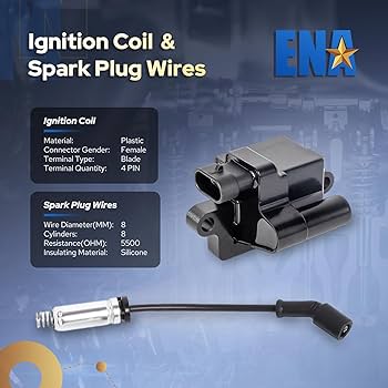 Amazon.com: ENA 8 Pack D581 UF271 Square Ignition Coils and
